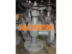 Marine Forged Steel Angle Air Valve JIS F7337