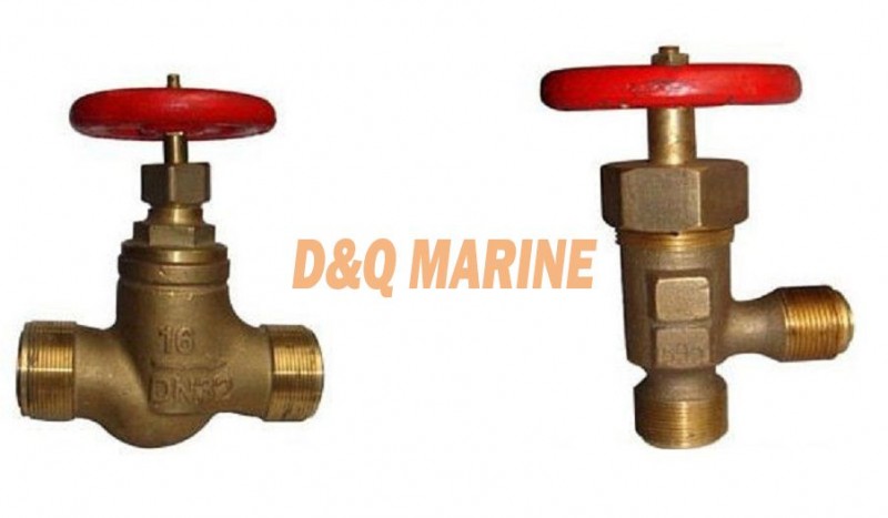 Marine Low Pressure Bronze Male Thread Stop Check Valve GB/T1953-2008 - Image 1