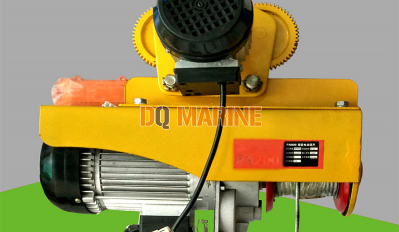 Micro Electric Hoist with Trolley - Image 1
