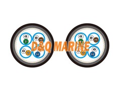 Mud Resistant Cat 5e S/FTP MariLan Marine Lan Data & Communication Cables