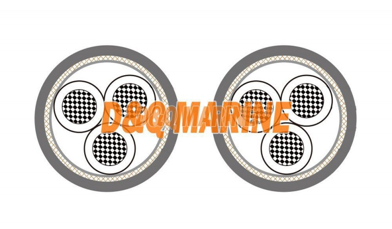 Multicore MRE-2XCH 150V 250V Armoured Flame Retardant Instrumentation and Control Cables - Image 1