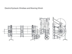 125KN Hydraulic Mooring Winch