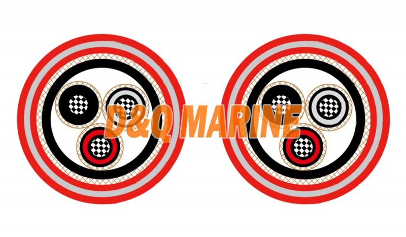 NEK 606 Marine Cable P30 RFOU-HCF / TFOU-HCF 6/10(12) kV - Image 1