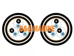 NEK 606 S4 or S4/S8 BFOU(c) 250V Marine Cable