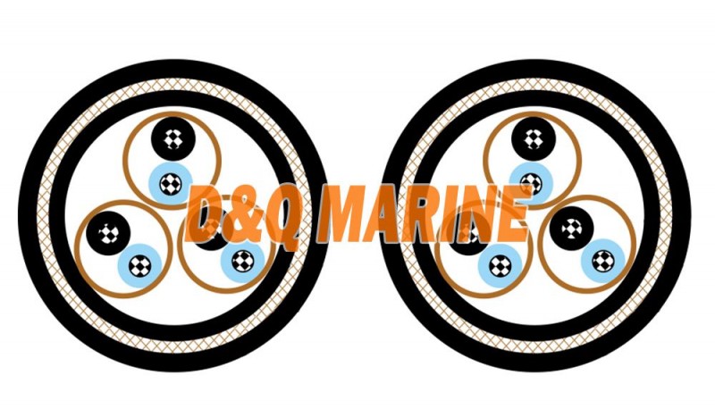 NEK606 Fire Resistant Instrumention Cables S3 or S3/S7 BFOU(i) 250V Marine Cable - Image 1