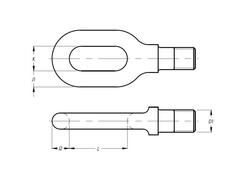 Oval Eye Head Fittings