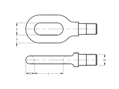 Oval Eye Head Fittings