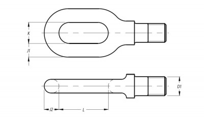 Oval Eye Head Fittings thumbnail 1