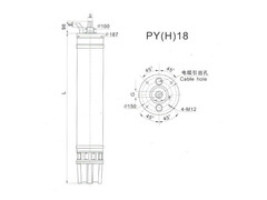 PY(H)18 Series water(seawater) submersible electric motors