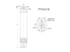 PY(H)18 Series water(seawater) submersible electric motors
