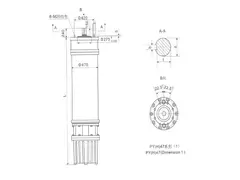 PY(H)47 Series water(seawater) submersible electric motors