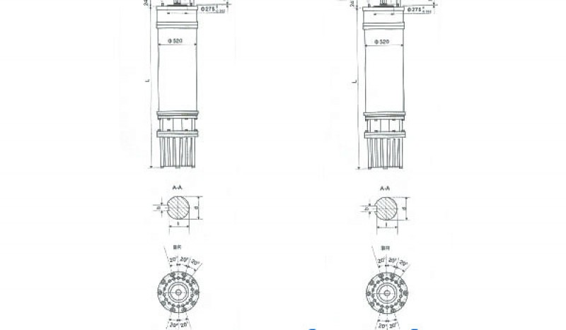 PY(H)52 Series water(seawater) submersible electric motors - Image 1