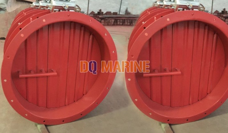Round Pneumatic Explosion Proof Fire Damper - Image 1