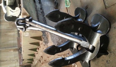 Round Shank Hall Type Stockless Anchor thumbnail 1