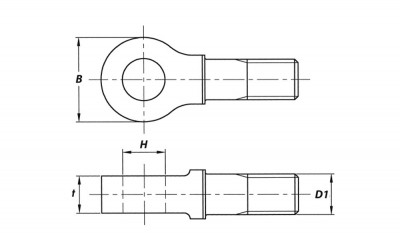 Round Eye Head Fittings thumbnail 1