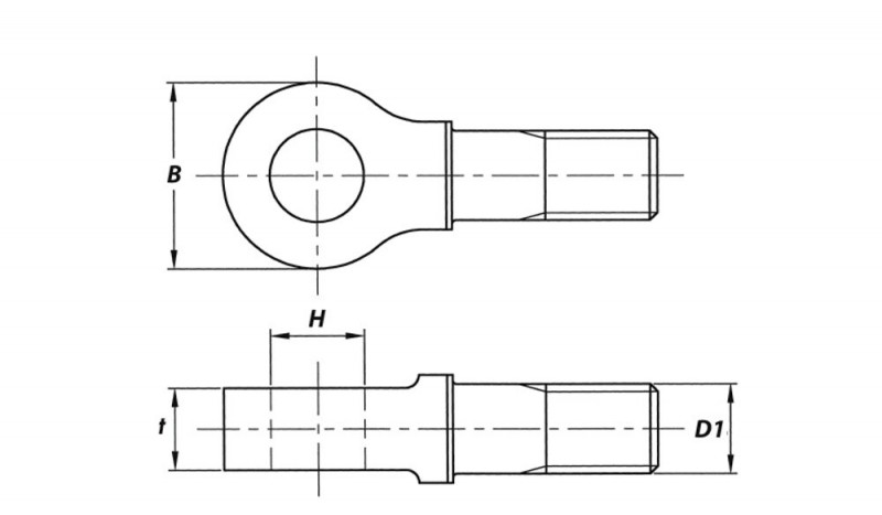 Round Eye Head Fittings - Image 1