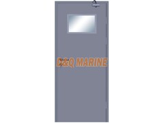Single Aluminium Stainless Steel Watertight Door For Weather Wall
