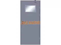 Single Aluminium Stainless Steel Watertight Door For Weather Wall
