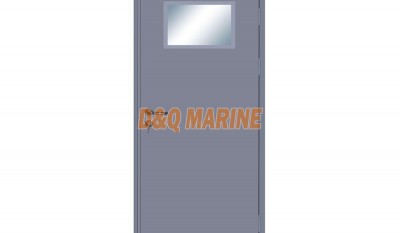 Single Aluminium Stainless Steel Watertight Door For Weather Wall thumbnail 1