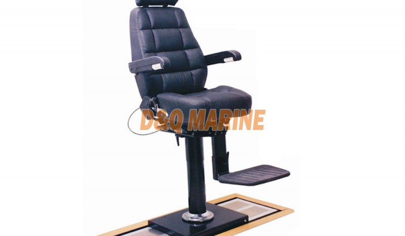 Slideable Steel Pilot Chair TR-003 with Round Column - Image 1