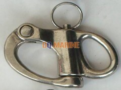 Stainless Steel Snap Shackle with Fixed Eye