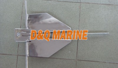 Stainless Steel Danforth Anchor thumbnail 1