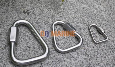 Stainless Steel Delta Shaped Quick Link thumbnail 1