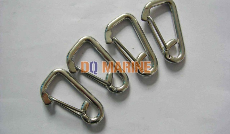 Stainless Steel Delta Simple Snap Hook - Image 1