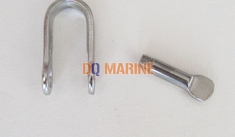 Stainless Steel Flat Dee Shackle - Image 1