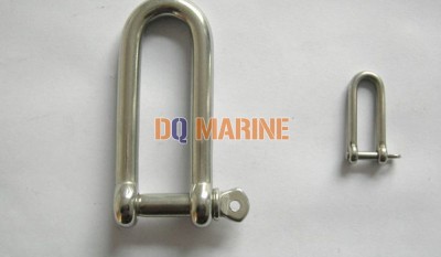 Stainless Steel Long Dee Shackle thumbnail 1