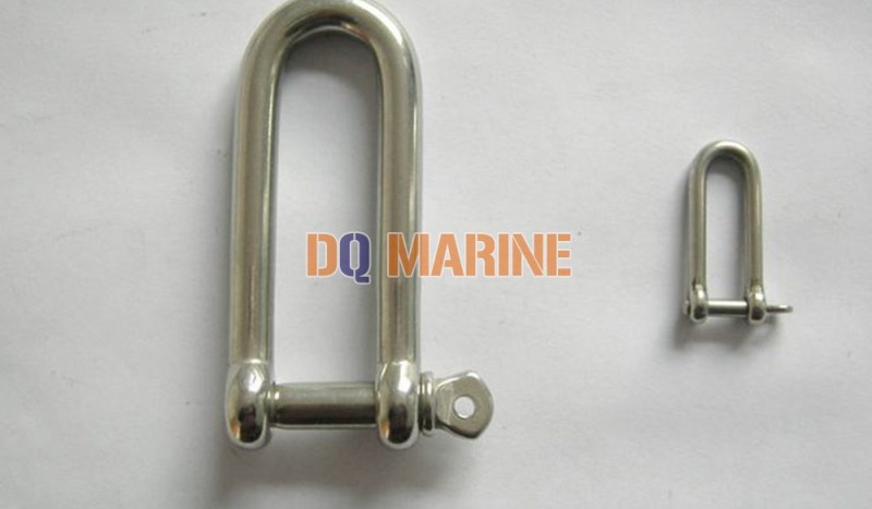 Stainless Steel Long Dee Shackle - Image 1
