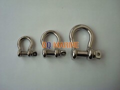 Stainless Steel US Type Bow Shackle