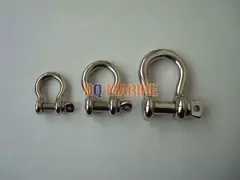 Stainless Steel US Type Bow Shackle
