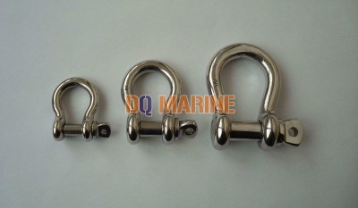 Stainless Steel US Type Bow Shackle thumbnail 1