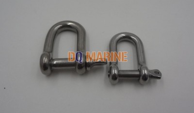 Stainless Steel US Type Dee Shackle thumbnail 1