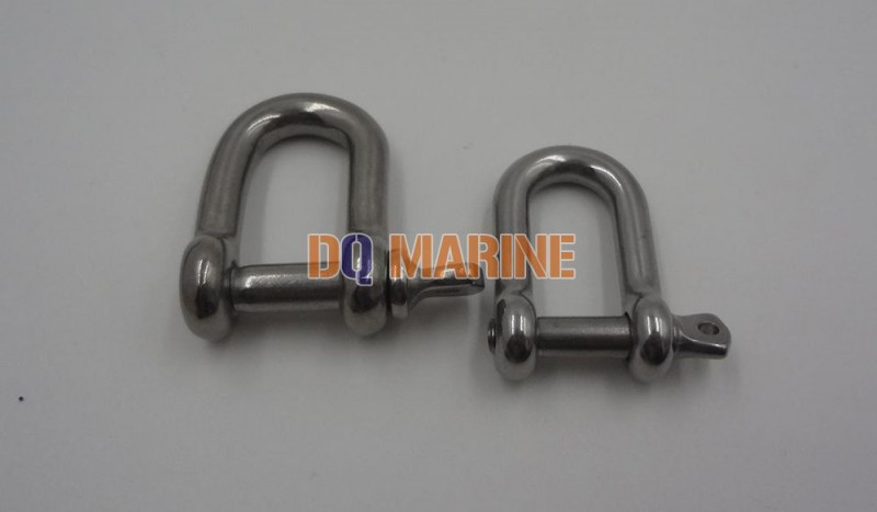 Stainless Steel US Type Dee Shackle - Image 1