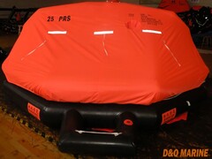 Throw Over Board Inflatable Life Raft