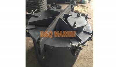 Type A circle rotating oil tight hatch cover thumbnail 1