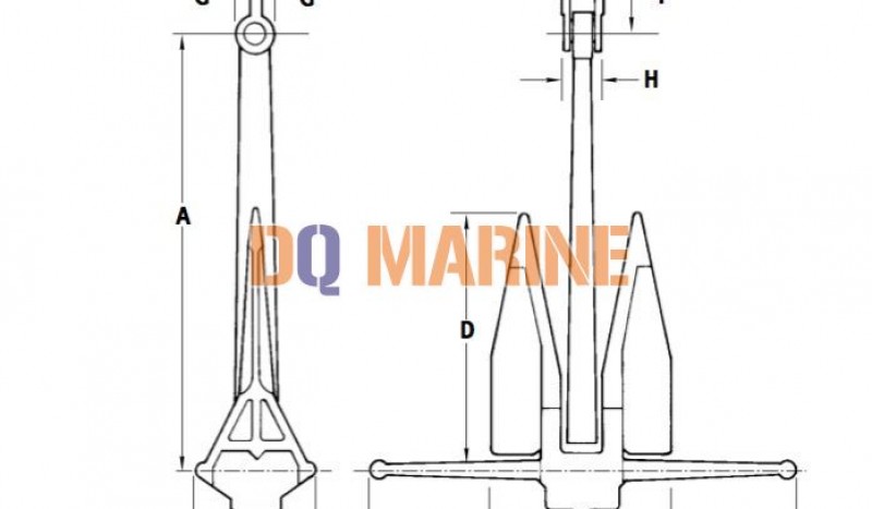 Workboat Anchor - Image 1