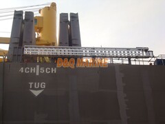 Fixed Arc Step Aluminium Alloy Accommodation Ladder