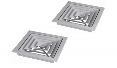 Adjustable Square Air Diffuser thumbnail 1