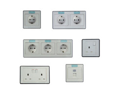 Cabin combination Switch Socket European Standard