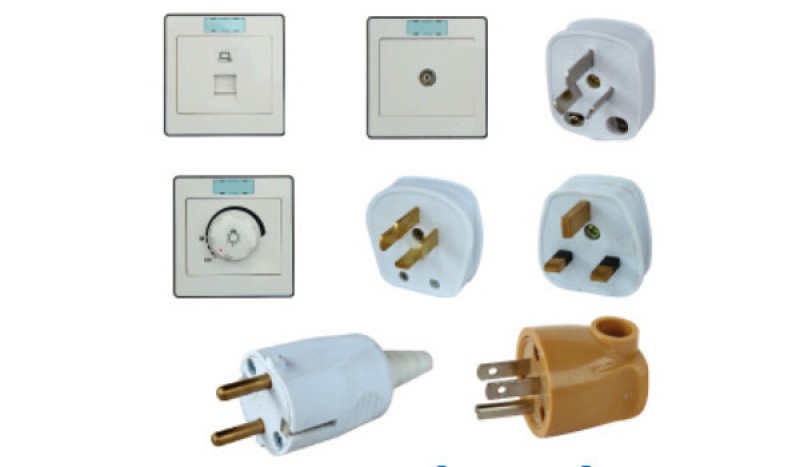 Cabin Combination Switch Socket European Standard British Standard Plug and Socket - Image 1