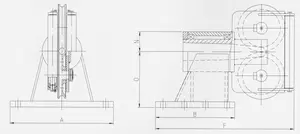 Deck Mounted Anchor Fairleadess