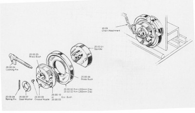 20.00/20.01,20.02/20.03 Eccentric Wheel Assembly thumbnail 1