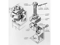 11.50 Flush Deck Cleat Assembly