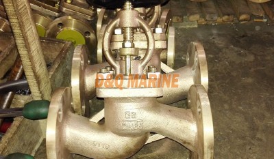Marine Bronze Flanged Stop Check Valve GB/T588-2008 Type A/AS thumbnail 1