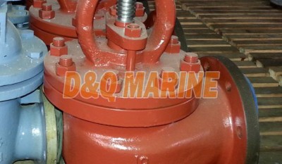 Marine Cast Iron Flanged Angle Stop Valve GB/T590-2008 Type B/BS thumbnail 1