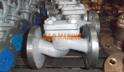 Marine Cast Steel Flanged Check Valve GB/T586-93 Type A/AS thumbnail 1