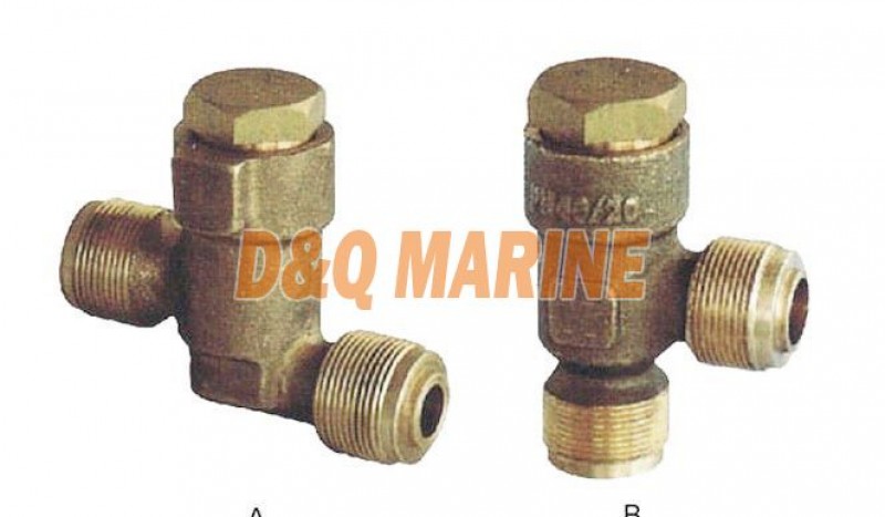 Marine Low Pressure Bronze Male Thread Check Valve GB/T1952-2015 - Image 1